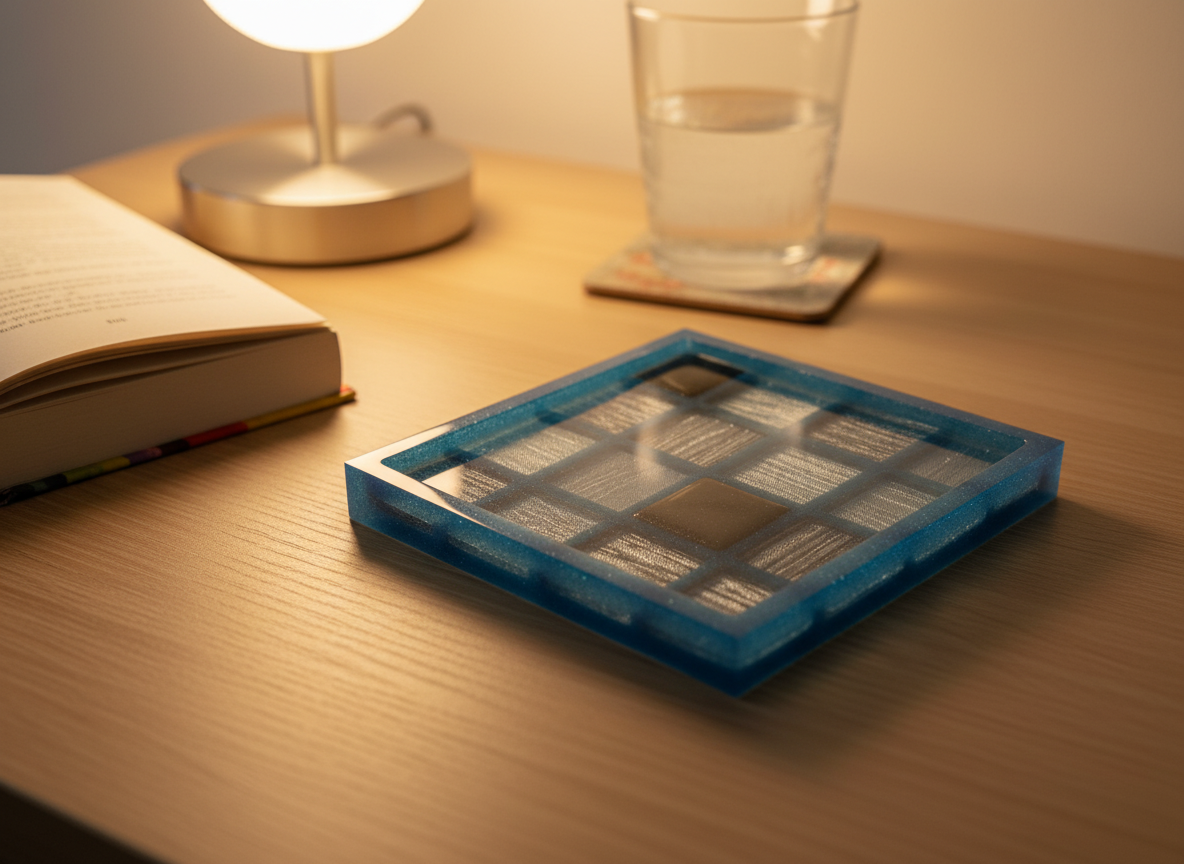 Sunset Blue Coaster/ Trinket tray