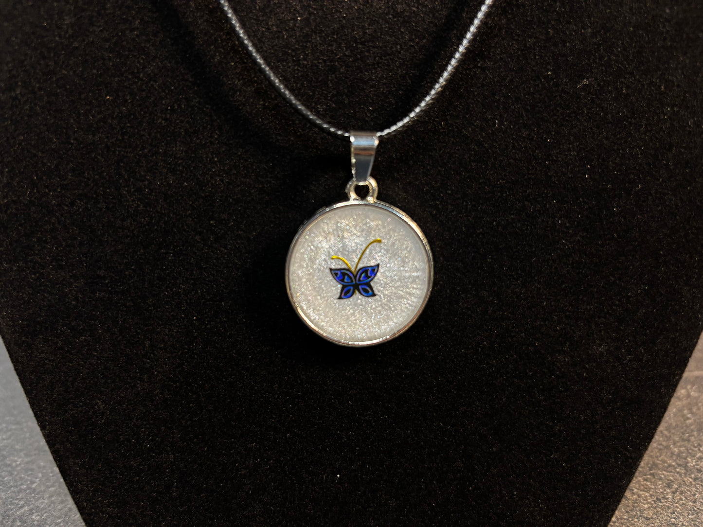 Butterfly Pearlescent necklace