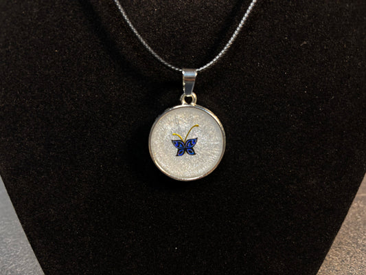 Butterfly Pearlescent necklace