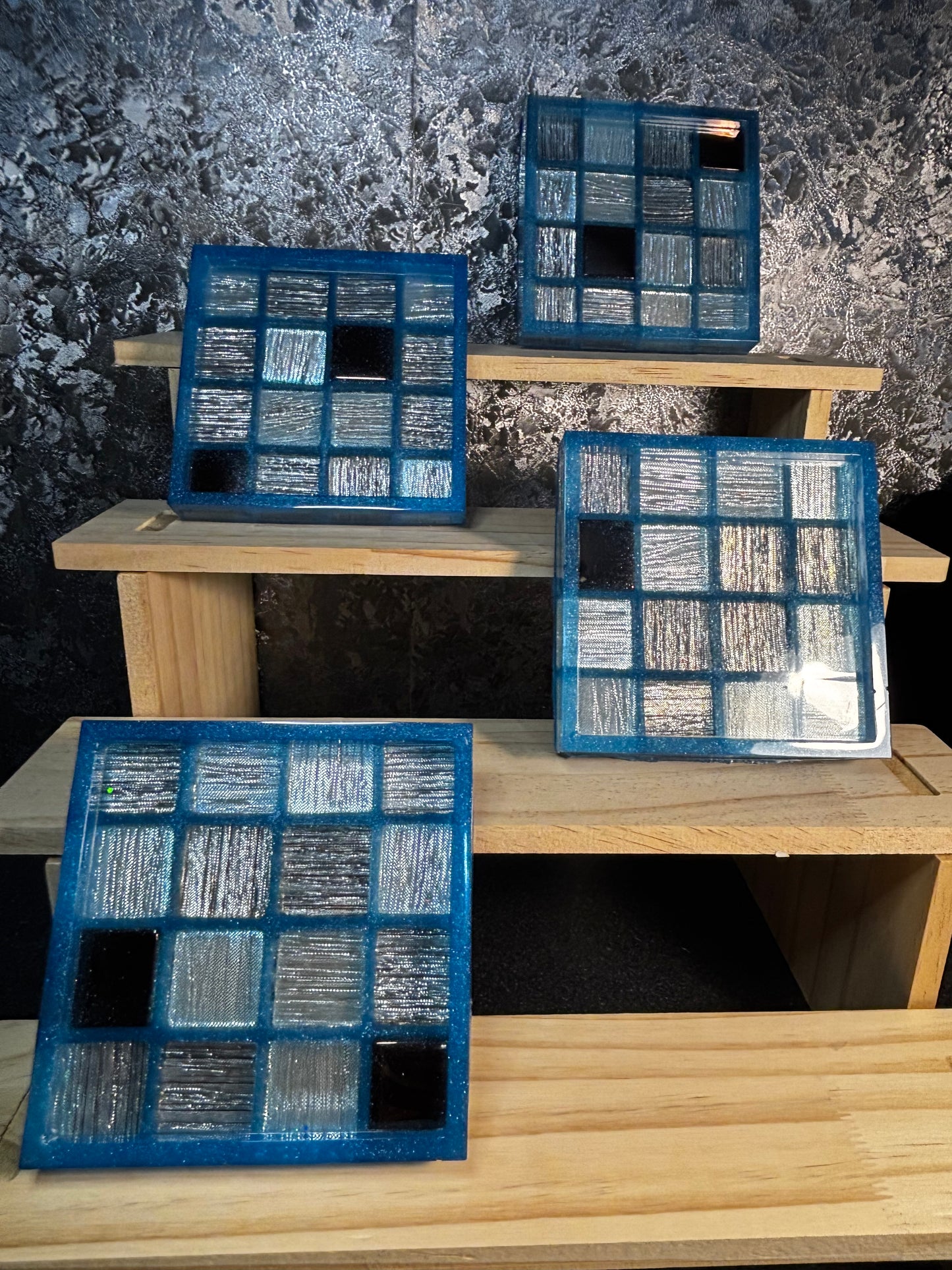 Sunset Blue Coaster/ Trinket tray