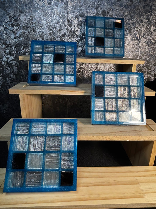 Sunset Blue Coaster/ Trinket tray